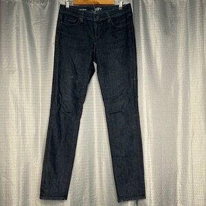 LOFT DARK BLUE MODERN SKINNY JEANS SIZE 29/8T